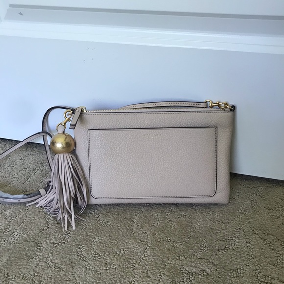 tory burch leather tassel crossbody